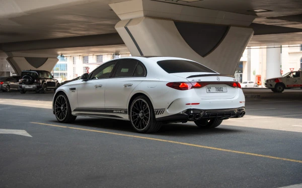 White Mercedes E53 AMG Edition 1 Photo 