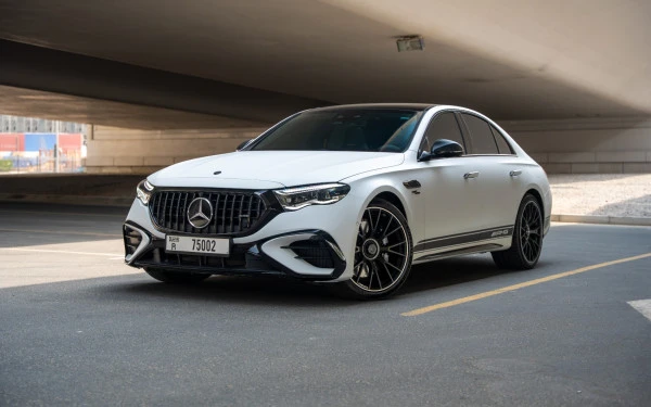  White Mercedes E53 AMG Edition 1 Photo 