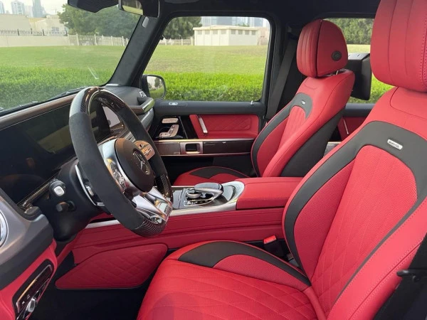  White Mercedes G63 Brand New Photo 