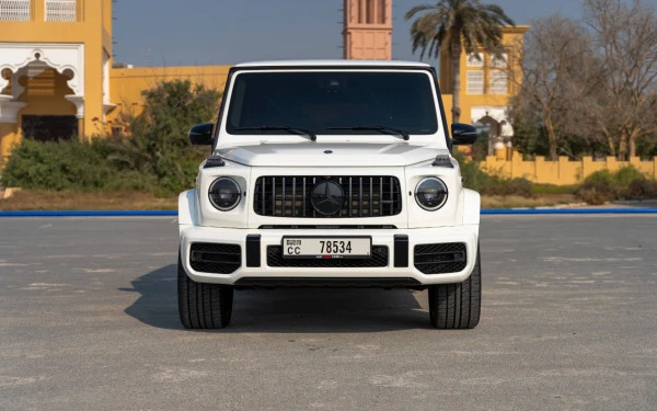  White Mercedes G63 AMG Photo 