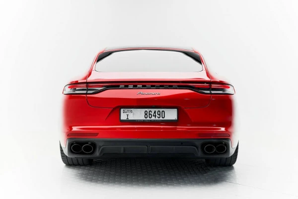  Red Porsche Panamera Photo 