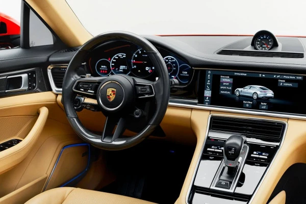  Red Porsche Panamera Photo 