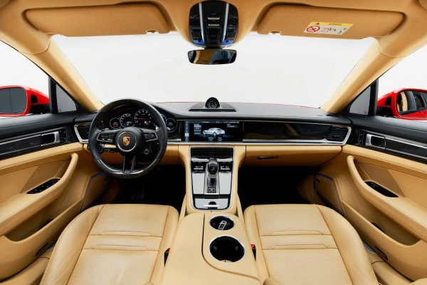  Red Porsche Panamera Photo 