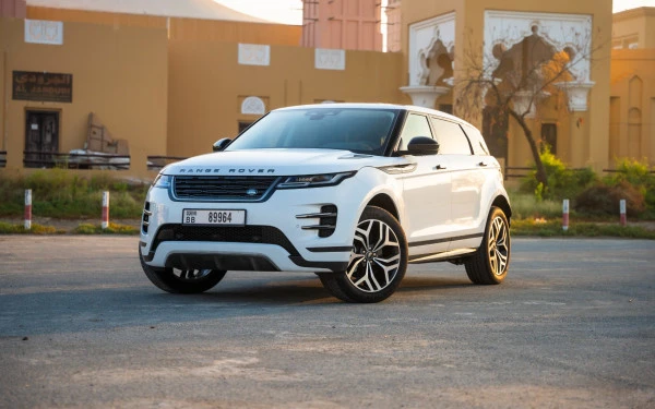  White Range Rover Evoque Photo 