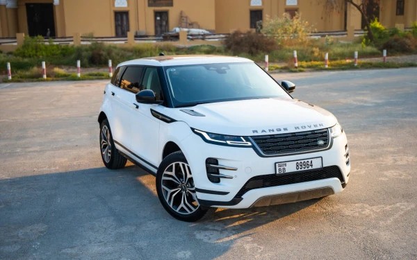  White Range Rover Evoque Photo 