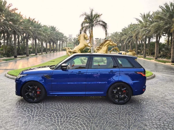  Blue Range Rover Sport SVR Photo 