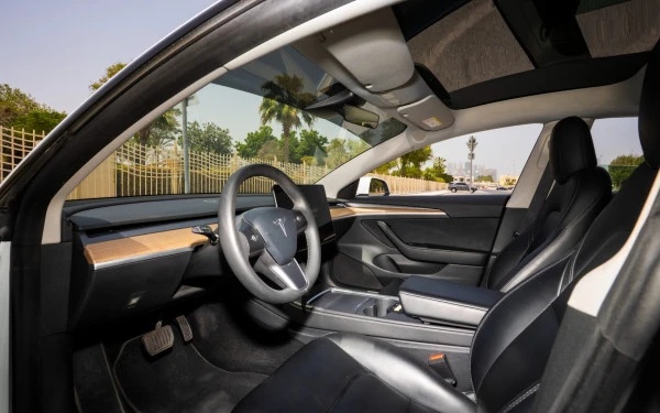  White Tesla Model 3 Photo 