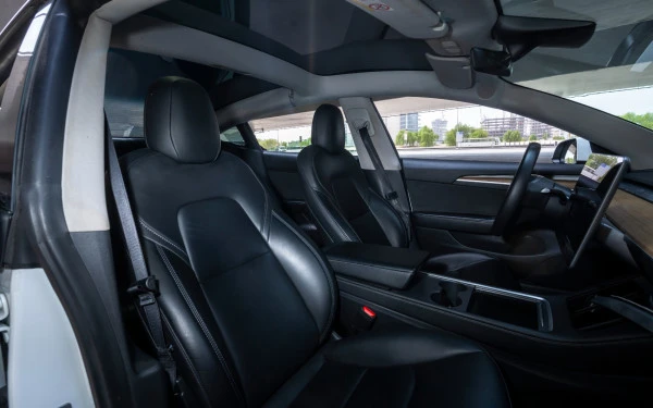  White Tesla Model 3 Photo 