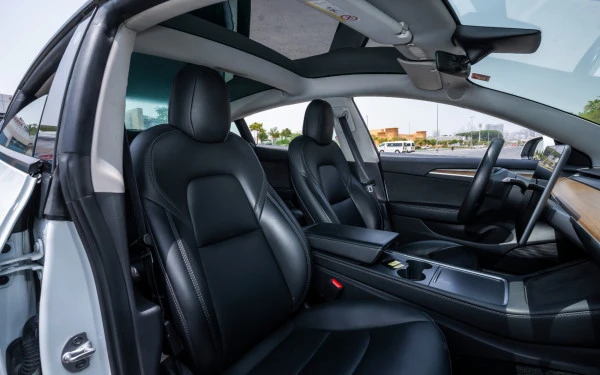  White Tesla Model 3 Photo 