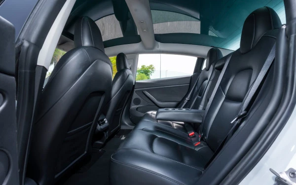  White Tesla Model 3 Photo 