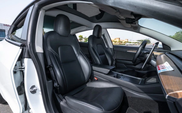  White Tesla Model 3 Photo 