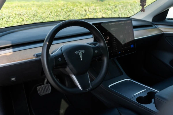  White Tesla Model 3 Photo 