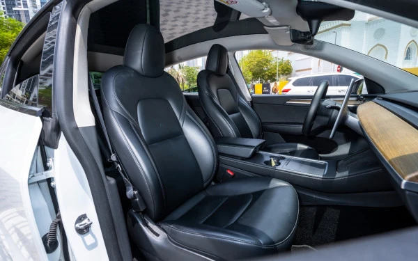  White Tesla Model Y Long Range Photo 