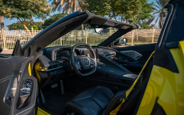  Yellow Chevrolet Corvette Photo 