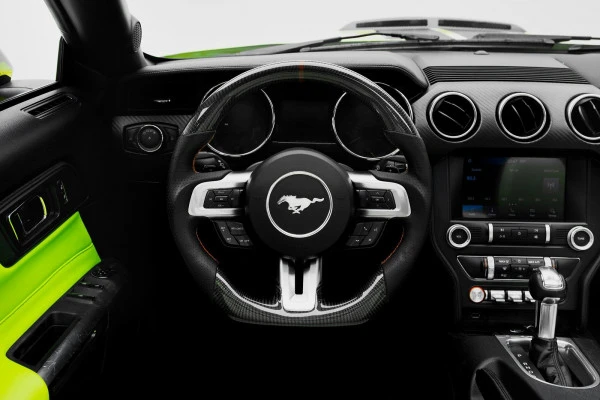  Yellow Ford Mustang Photo 