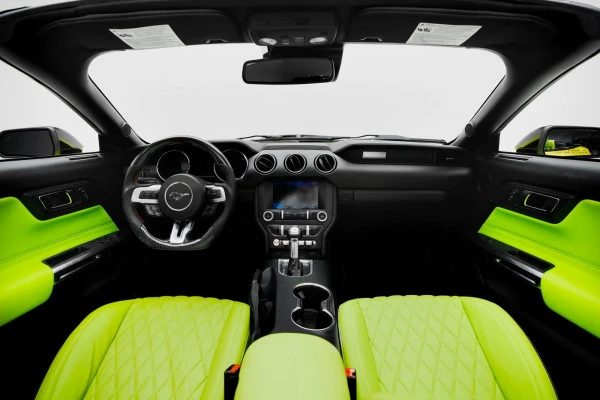  Yellow Ford Mustang Photo 