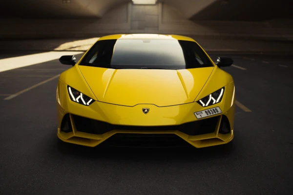  Yellow Lamborghini Evo coupe Photo 