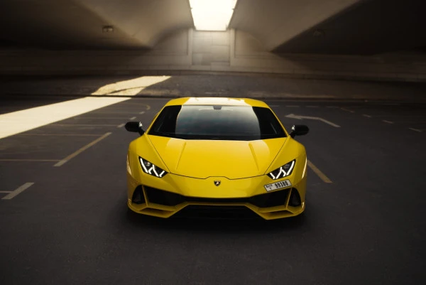  Yellow Lamborghini Evo coupe Photo 