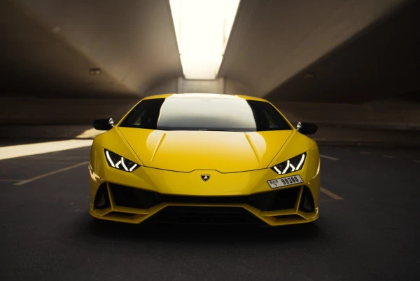  Yellow Lamborghini Evo coupe Photo 