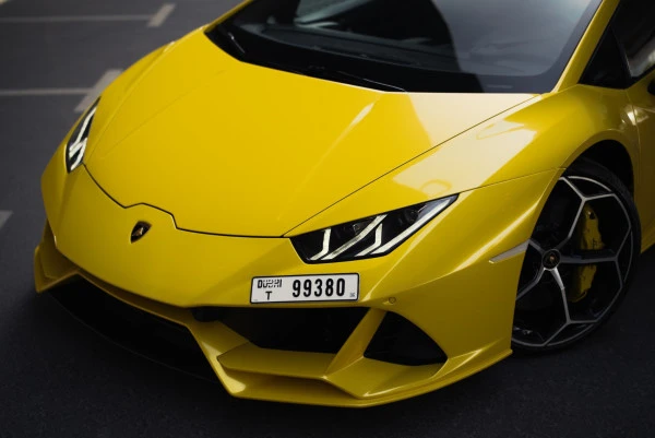  Yellow Lamborghini Evo coupe Photo 