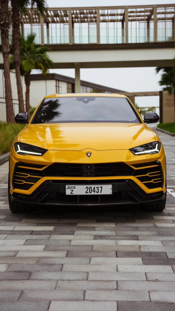  Yellow Lamborghini Urus Photo 