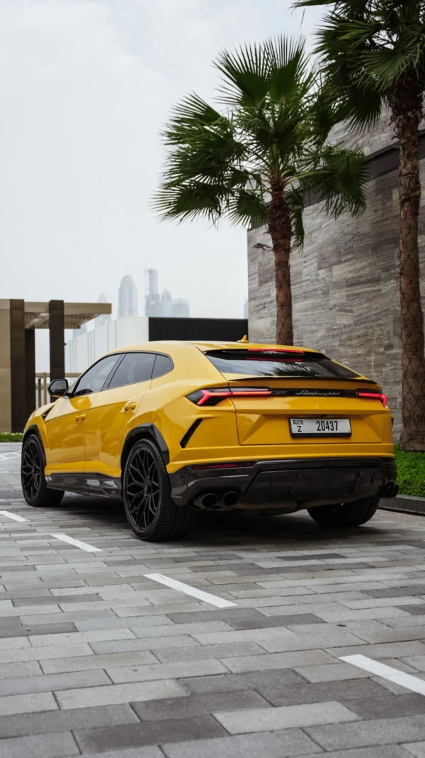  Yellow Lamborghini Urus Photo 