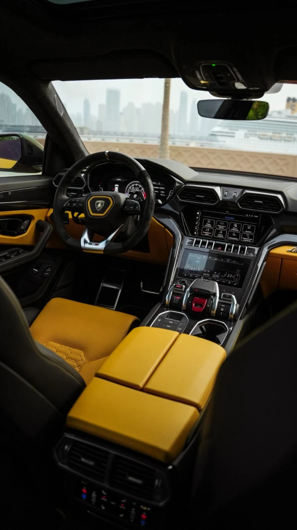  Yellow Lamborghini Urus Photo 