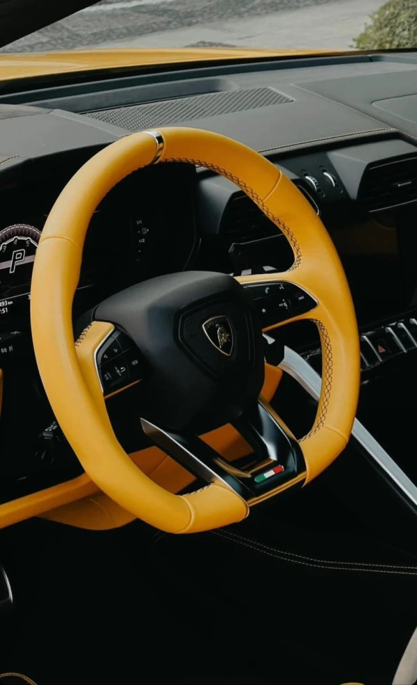  Yellow Lamborghini Urus Photo 