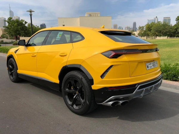  Yellow Lamborghini Urus Photo 