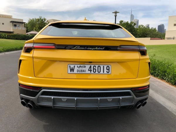  Yellow Lamborghini Urus Photo 
