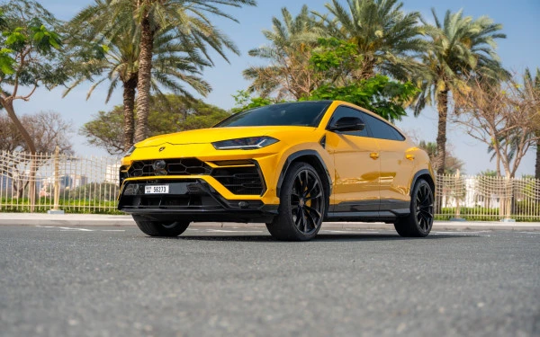  Yellow Lamborghini Urus Photo 