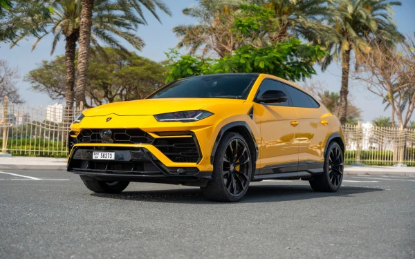  Yellow Lamborghini Urus Photo 