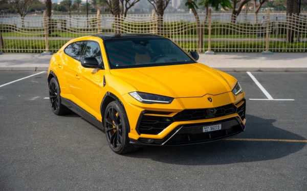  Yellow Lamborghini Urus Photo 