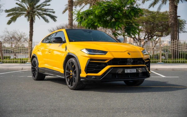  Yellow Lamborghini Urus Photo 