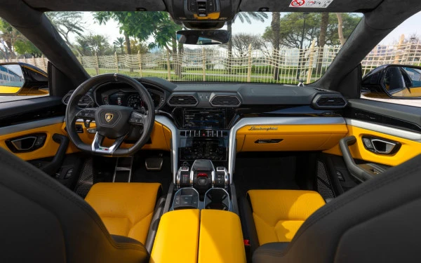  Yellow Lamborghini Urus Photo 