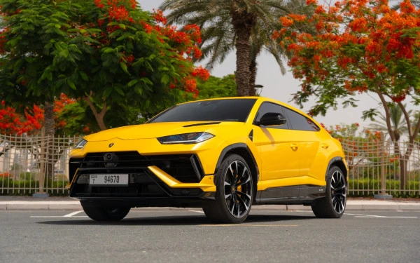  Yellow Lamborghini Urus Photo 