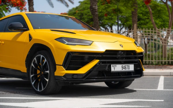  Yellow Lamborghini Urus Photo 