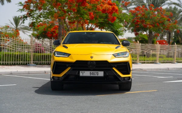  Yellow Lamborghini Urus Photo 