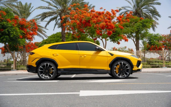  Yellow Lamborghini Urus Photo 