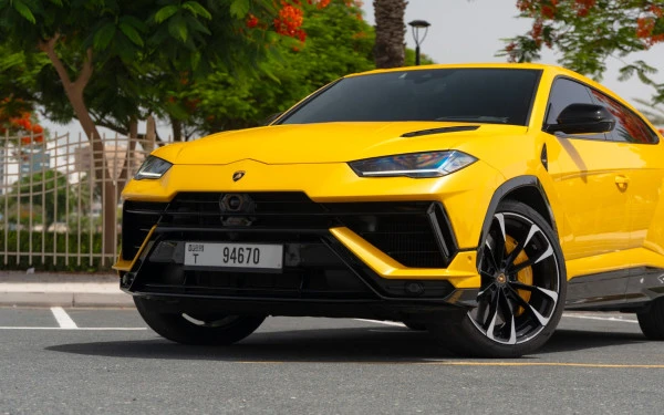  Yellow Lamborghini Urus Photo 