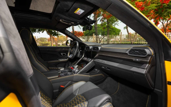  Yellow Lamborghini Urus Photo 