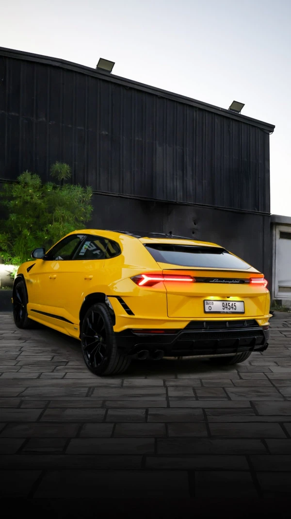  Yellow Lamborghini Urus Photo 