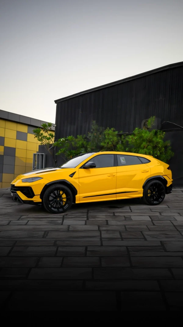  Yellow Lamborghini Urus Photo 