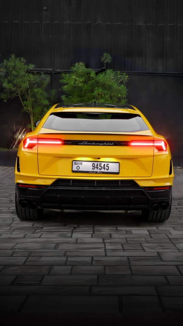  Yellow Lamborghini Urus Photo 