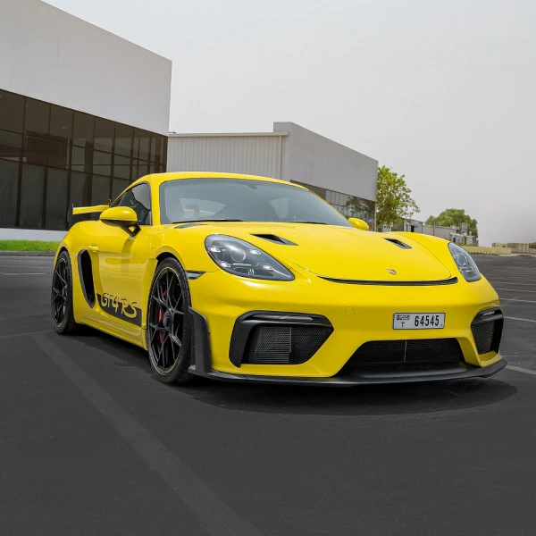  Yellow Porsche GT4 RS Photo 