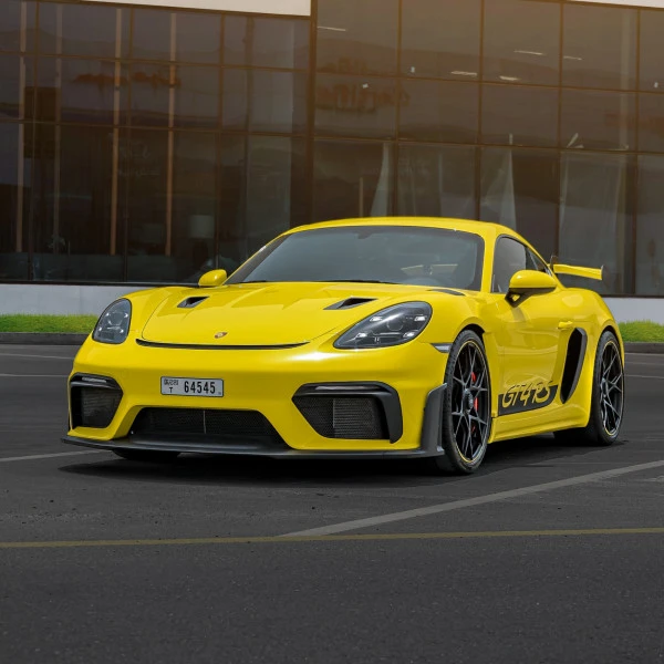  Yellow Porsche GT4 RS Photo 