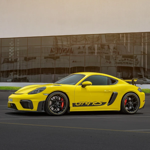  Yellow Porsche GT4 RS Photo 