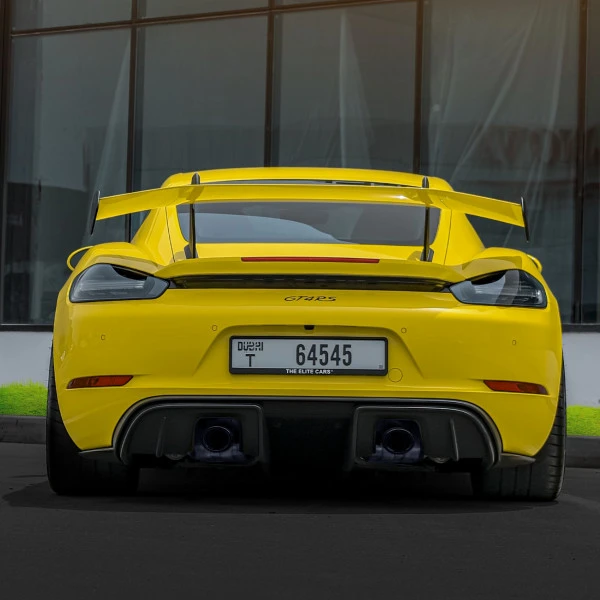  Yellow Porsche GT4 RS Photo 