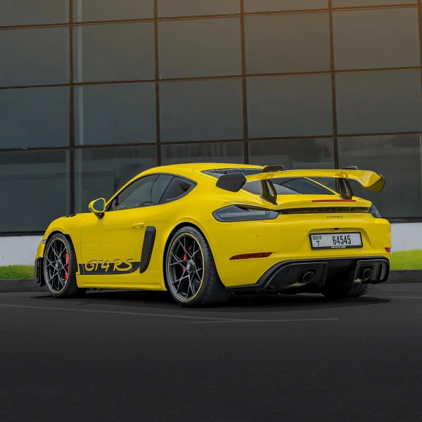  Yellow Porsche GT4 RS Photo 
